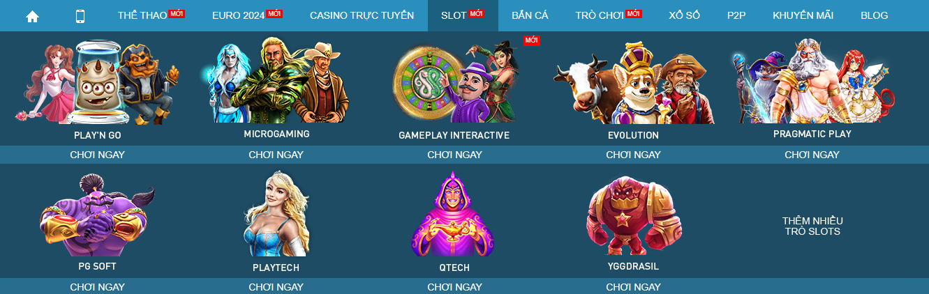 link vao w88 Trò chơi Slot