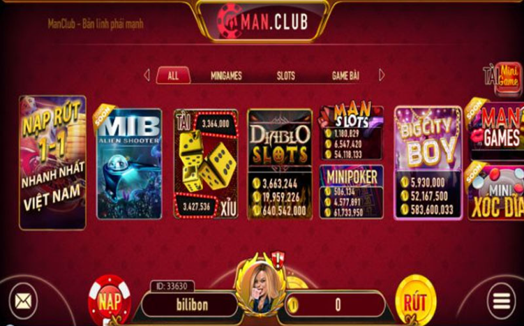 Nhà cái Manclub - Kho tàng trò chơi cá cược đa dạng bậc nhất nhanh chóng khẳng định vị thế Nhà cái Manclub - Kho tàng trò chơi cá cược đa dạng bậc nhất nhanh chóng khẳng định vị thế