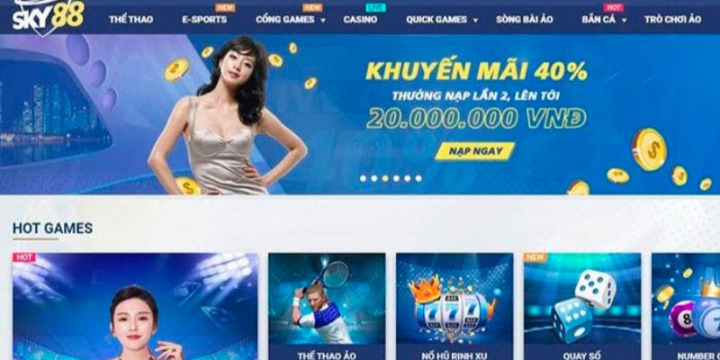 Sky88 - Nơi cá cược an toàn chất lượng nhất 2024 Sky88 - Nơi cá cược an toàn chất lượng nhất 2024