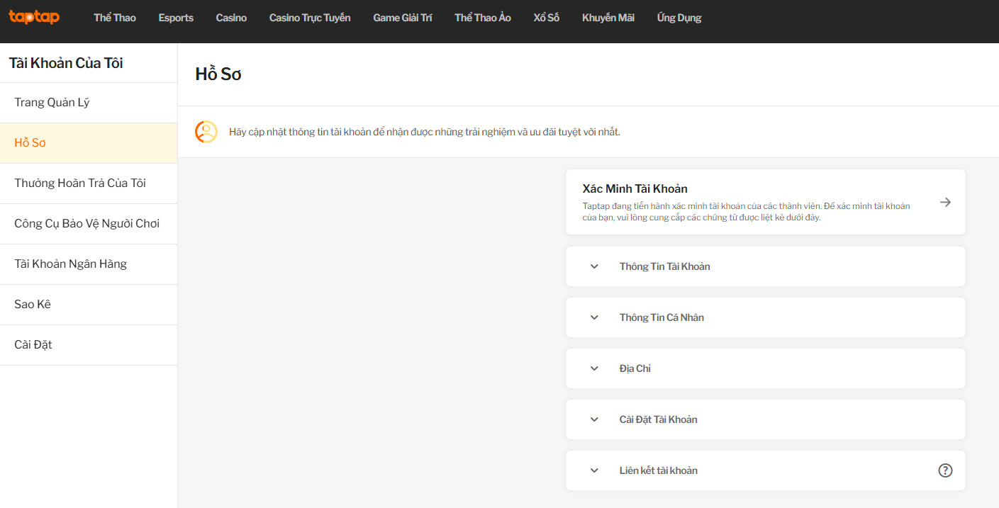 Xác minh tài khoản khi nạp tiền 188bet Xác minh tài khoản khi nạp tiền 188bet